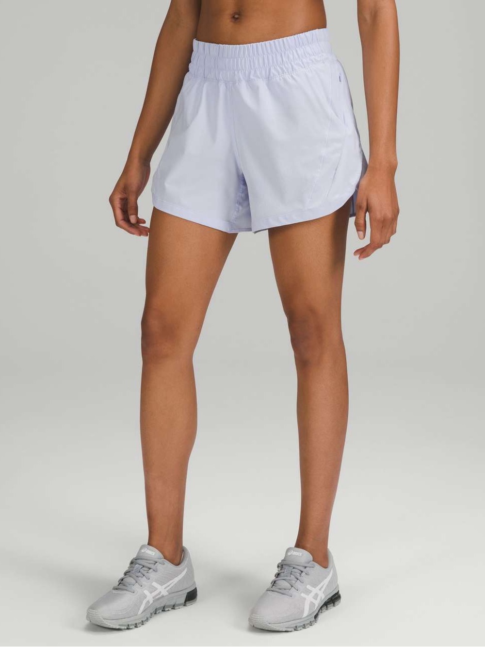 Lululemon track that 5” athletic shorts size 6 pastel blue